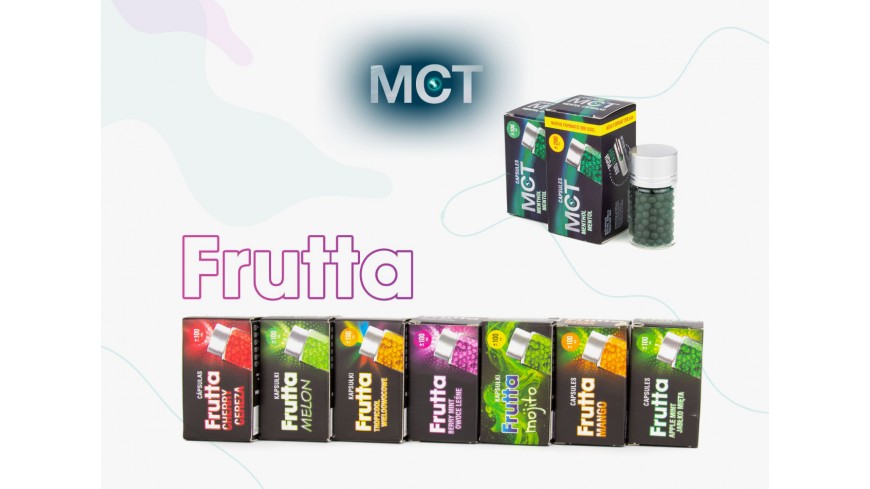 Cápsulas MCT y Frutta, la alternativa al tabaco mentolado